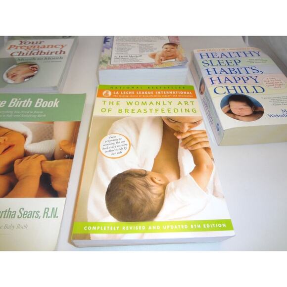 Pregnancy, Childbirth, Breastfeeding, Healthy Eating & More 5 Books Lot - Picture 3 of 12